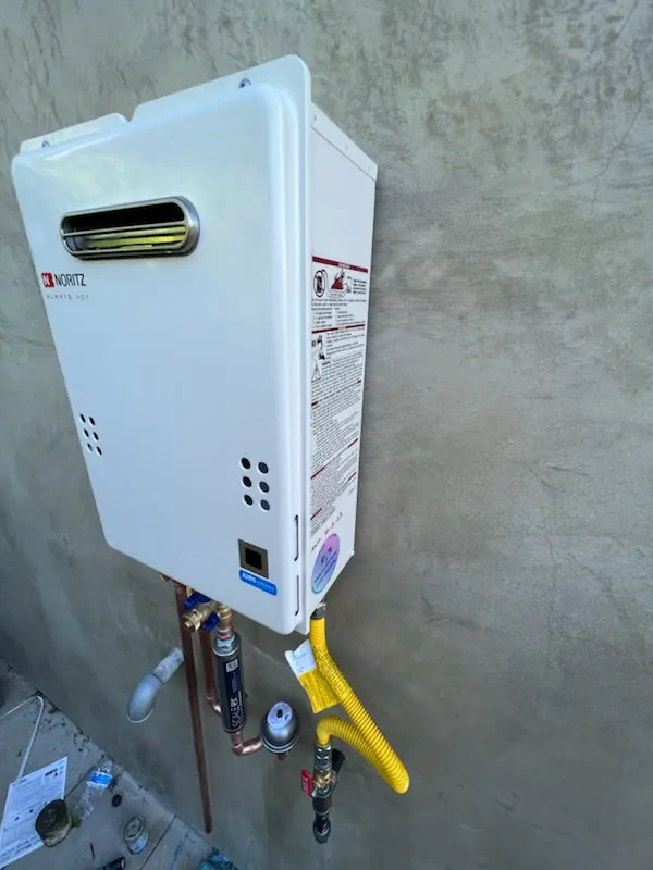 Tankless water heater installation for Gibson Island homes